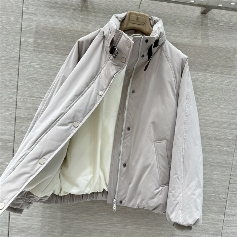 BC cotton canvas down jacket