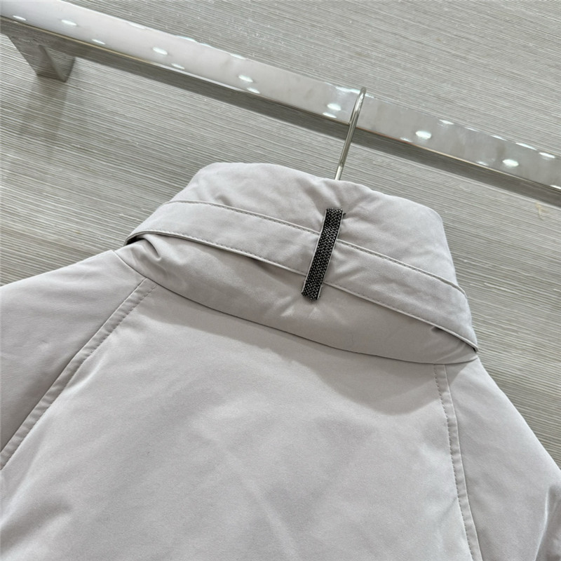 BC cotton canvas down jacket