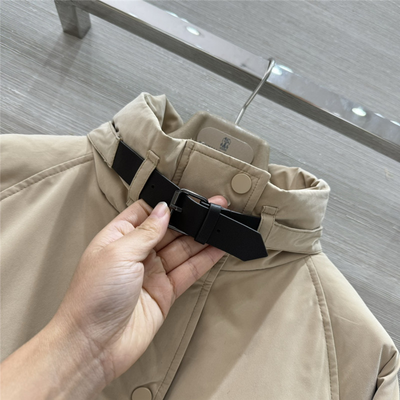 BC cotton canvas down jacket