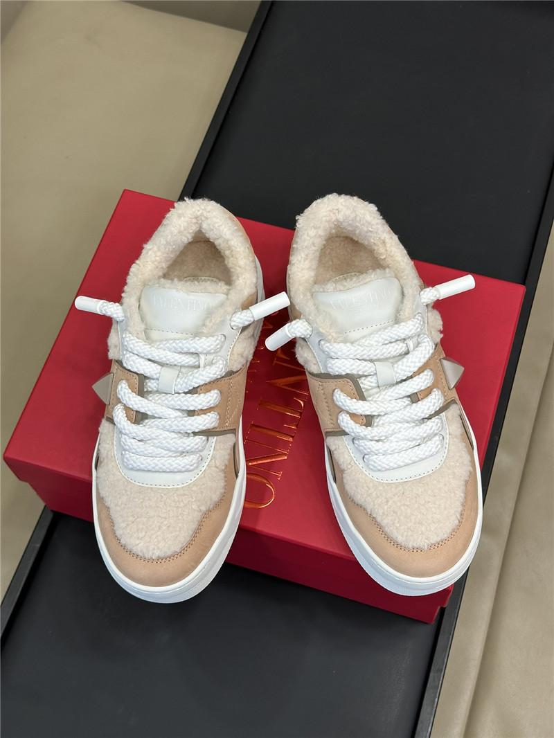 Va1e*ntin0 winter one stud xl low top sneakers