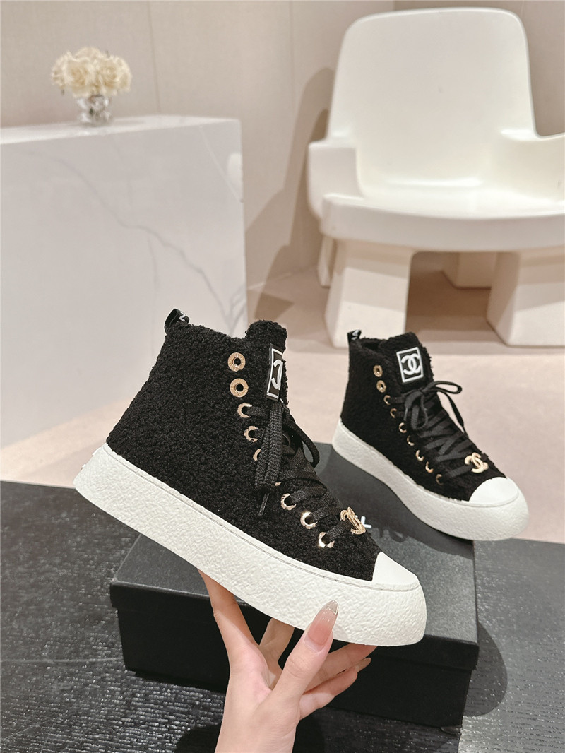 Ch**el high top sneakers black