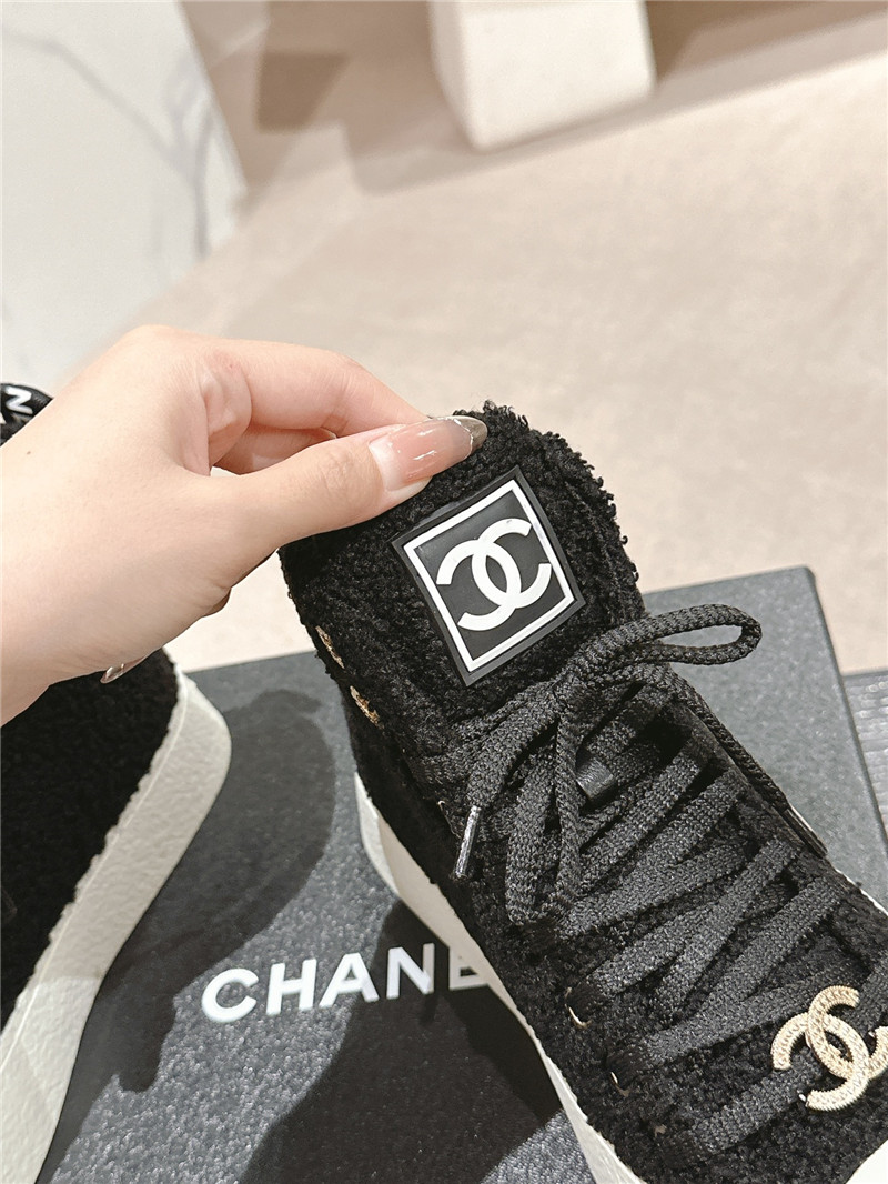 Ch**el high top sneakers black