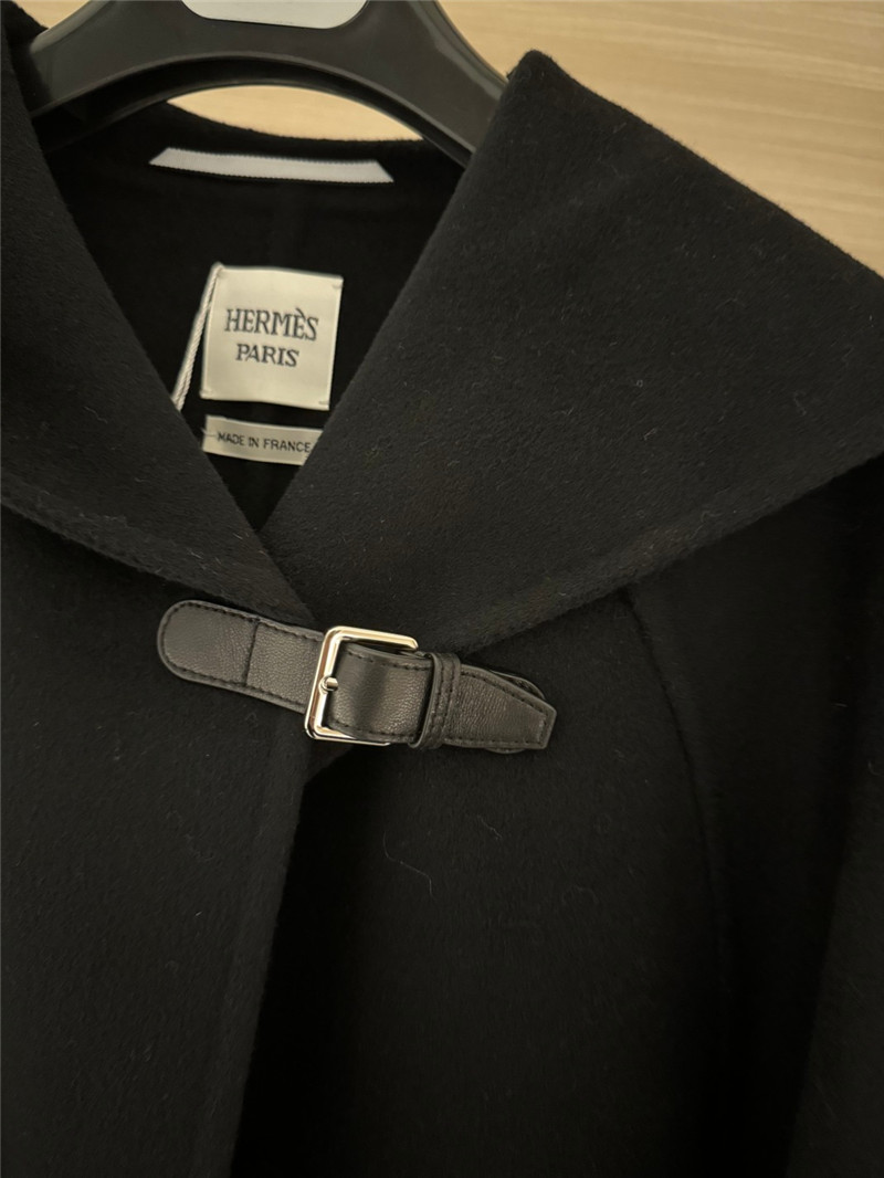 H**me5 cashmere hooded coat