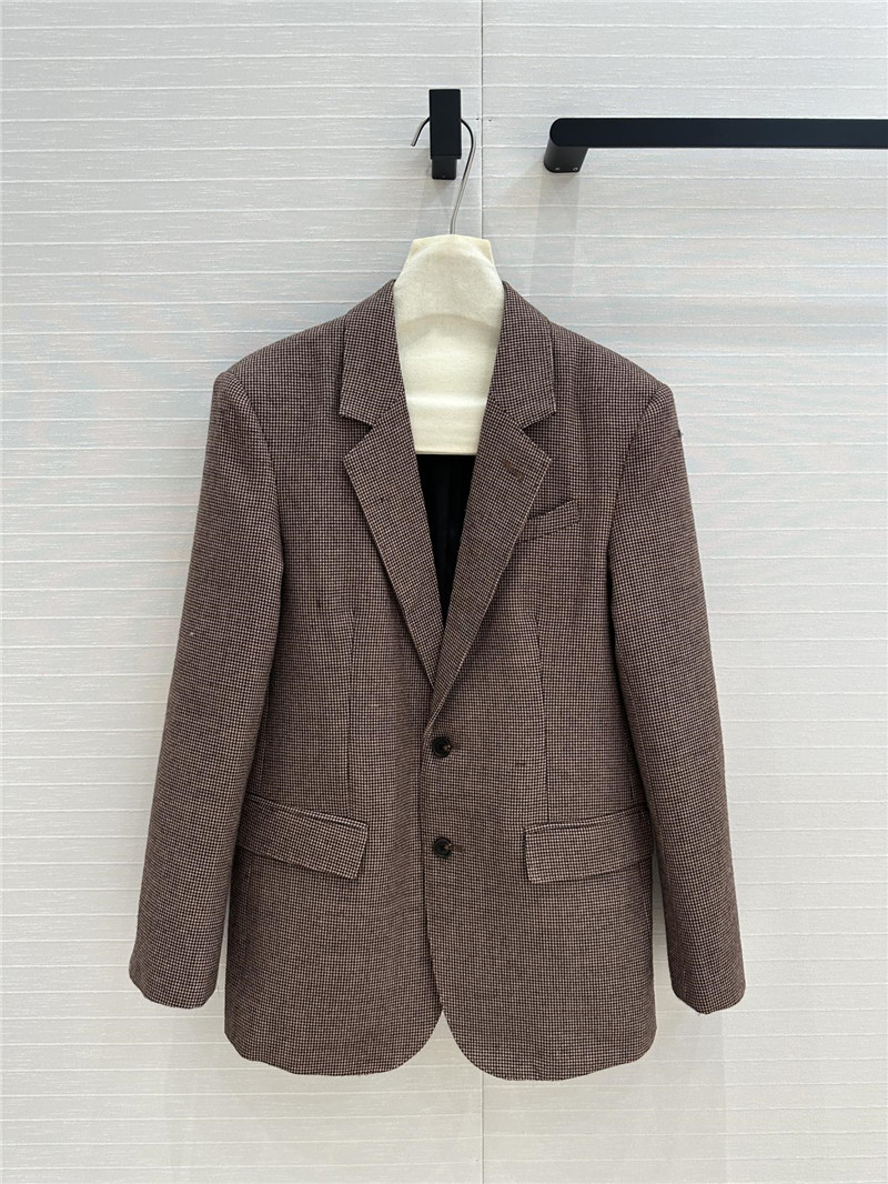 Ce1i*e houndstooth oversized suit