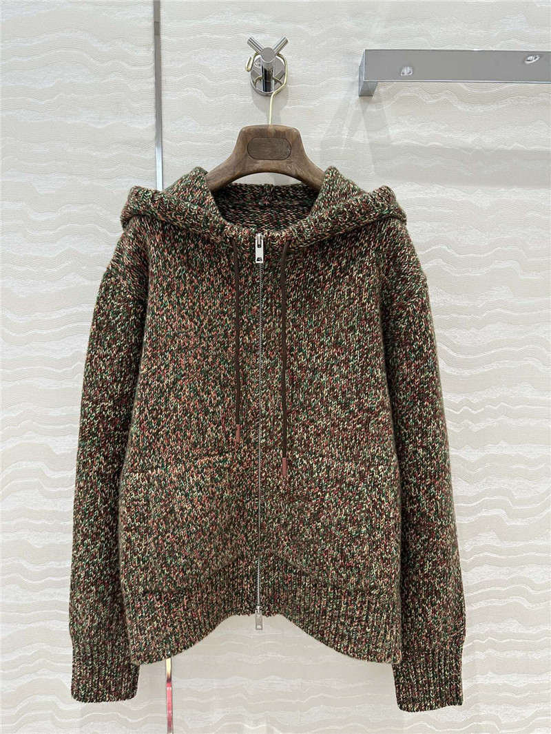 L0r0 P1ana hooded cashmere jacket