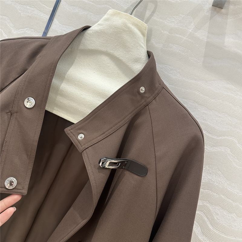 H**me5 oversized trench coat