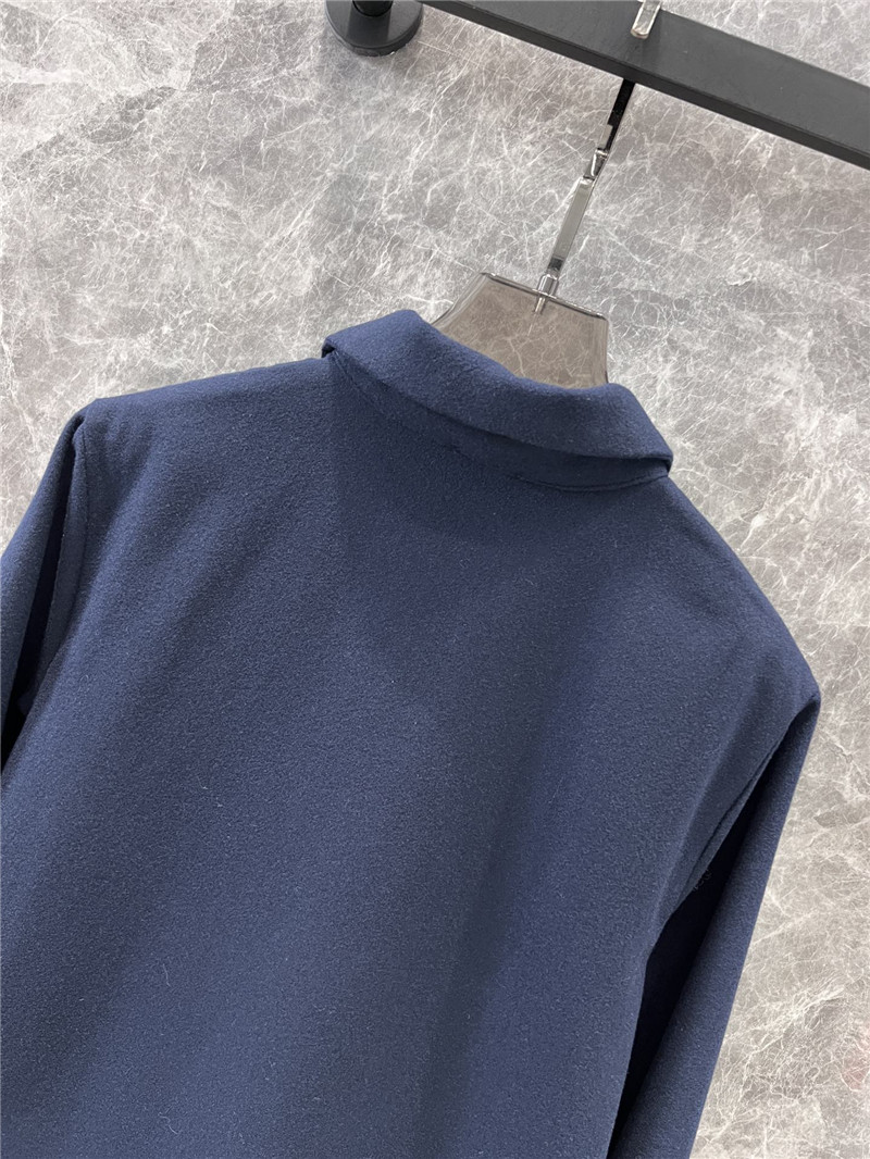 Ce1i*e single-breasted wool coat