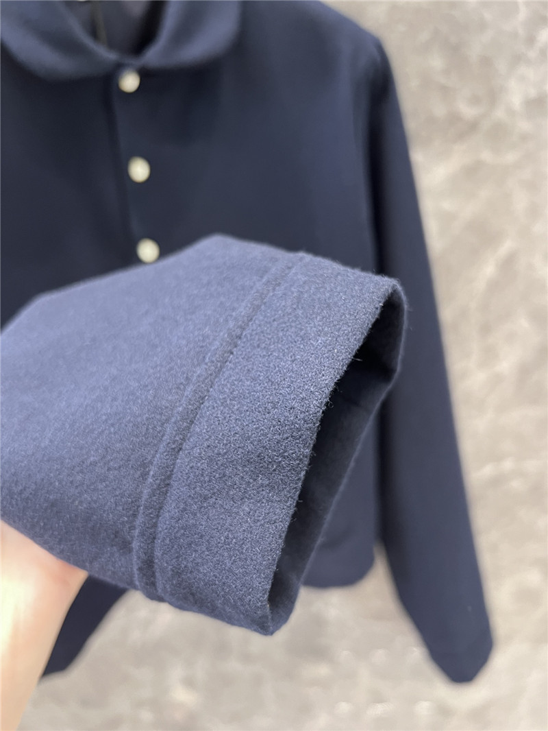 Ce1i*e single-breasted wool coat