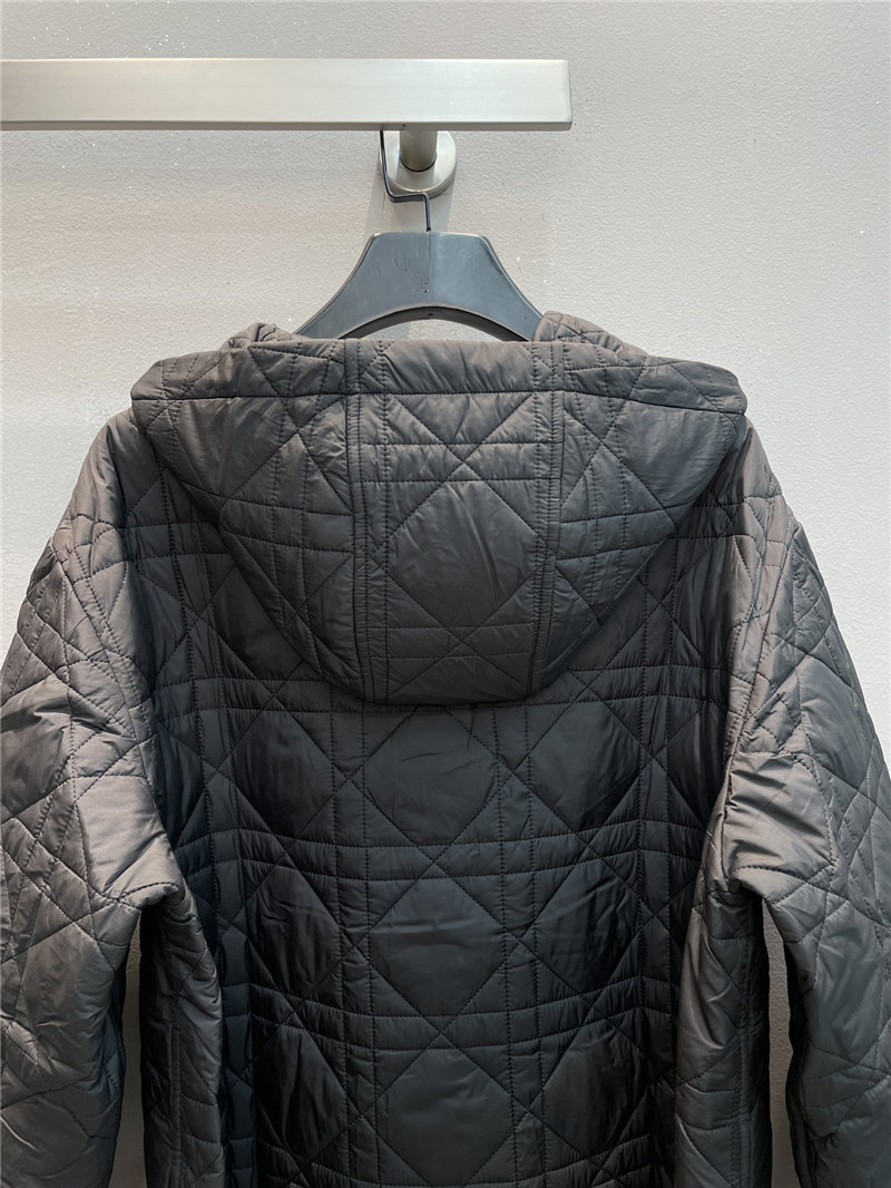 D10r hooded padded jacket
