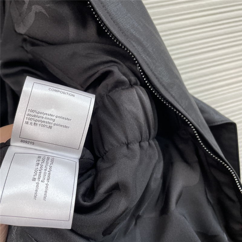 Ch**el hooded cotton jacket
