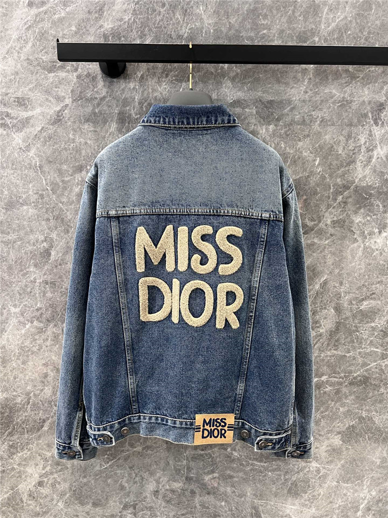 D10r loose denim jacket
