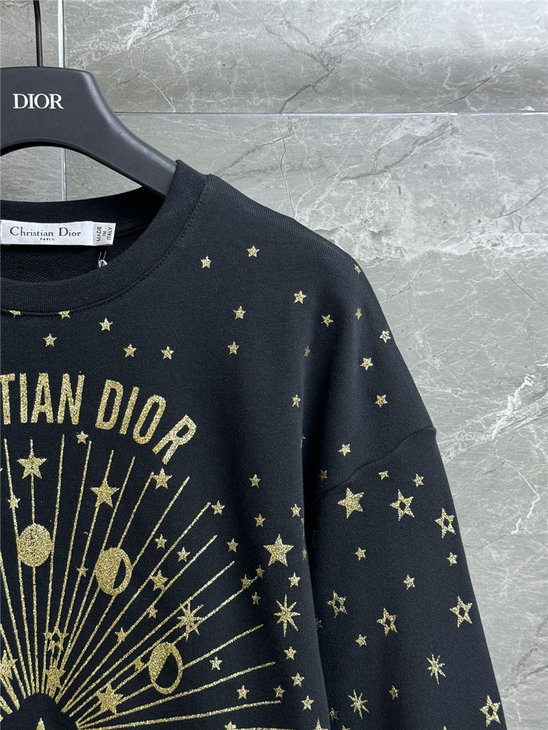 D10r starry cotton sweatshirt navy