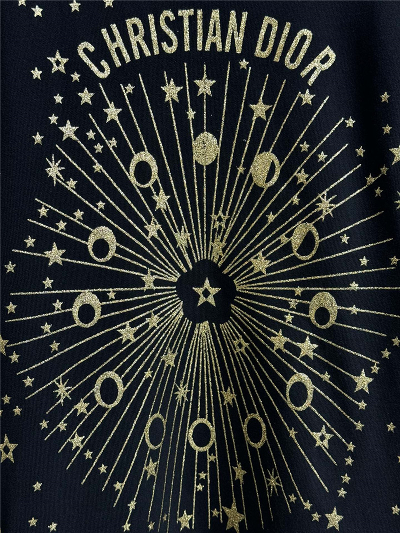 D10r starry cotton sweatshirt navy