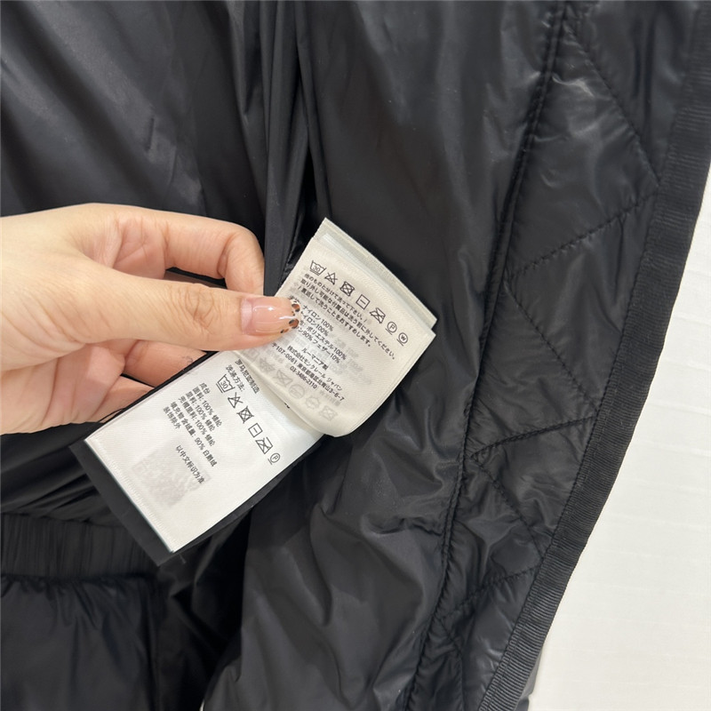 Moncler short hooded down jacket