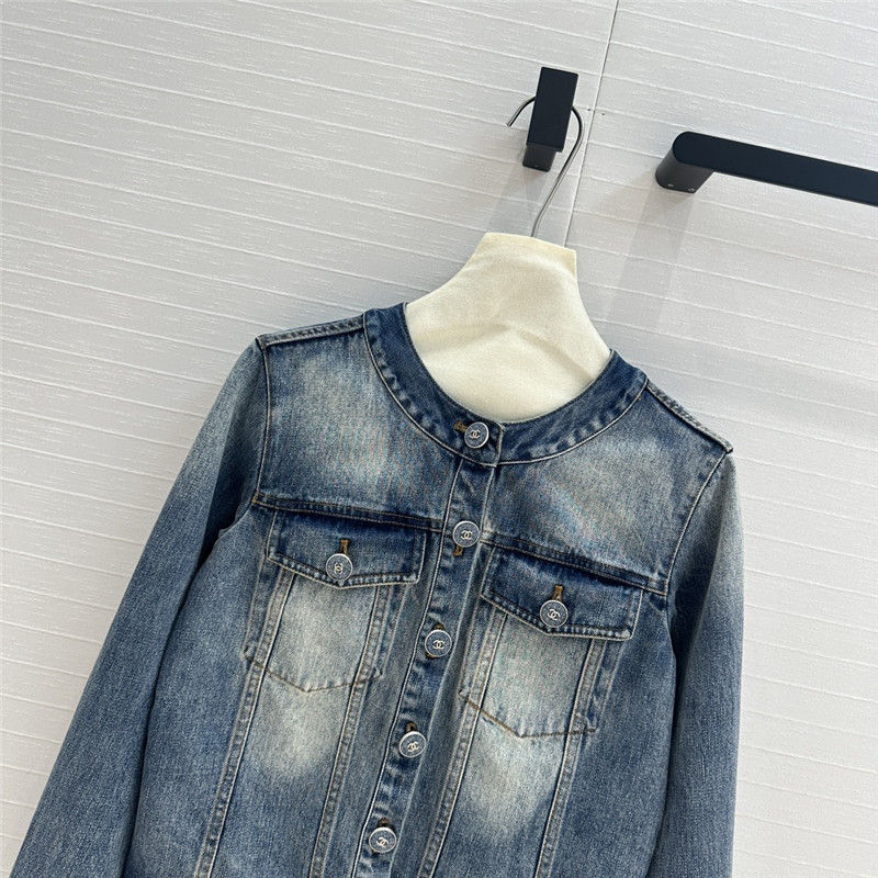 Ch**el denim jacket small coat