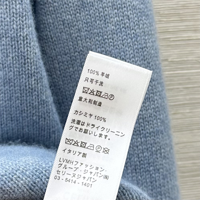 Ce1i*e triomphe fair isle wool sweater blue