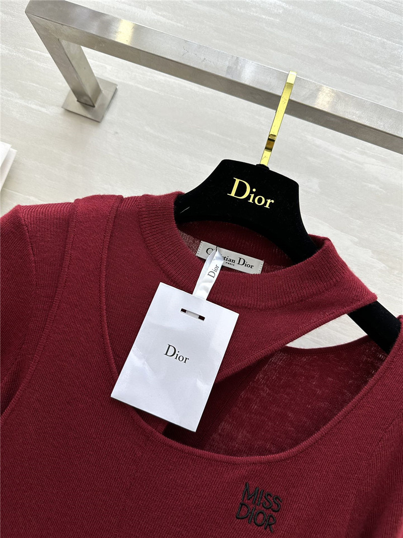 D10r fake two piece bottoming shirt