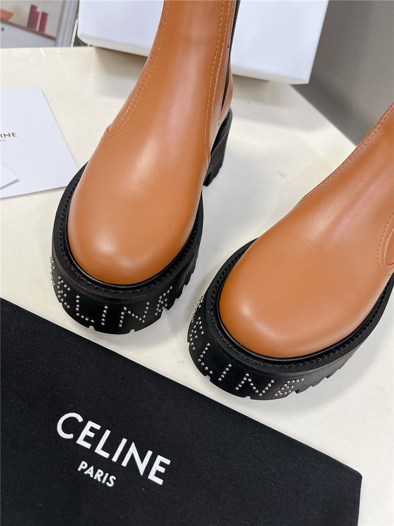 Ce1i*e chelsea leather boots