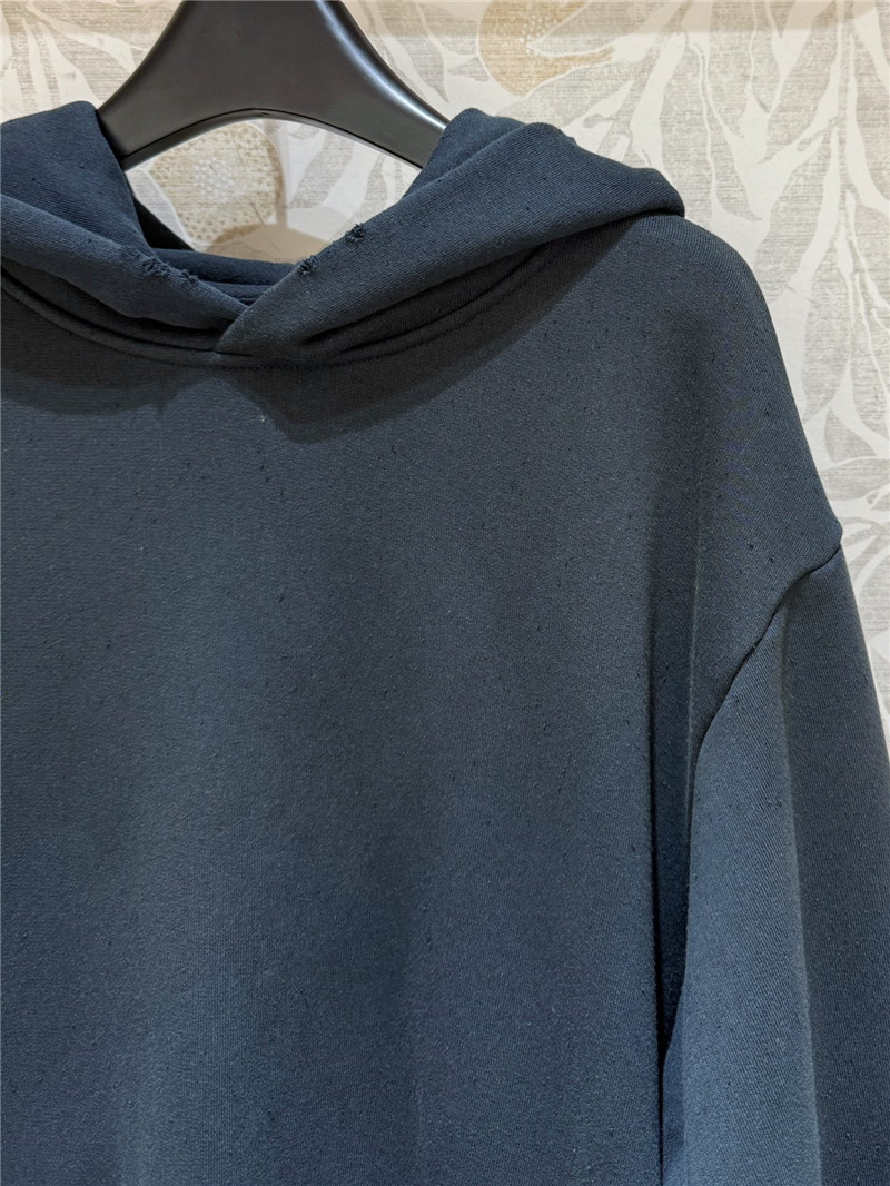 Acne Studios Black Printed Logo Hoodie