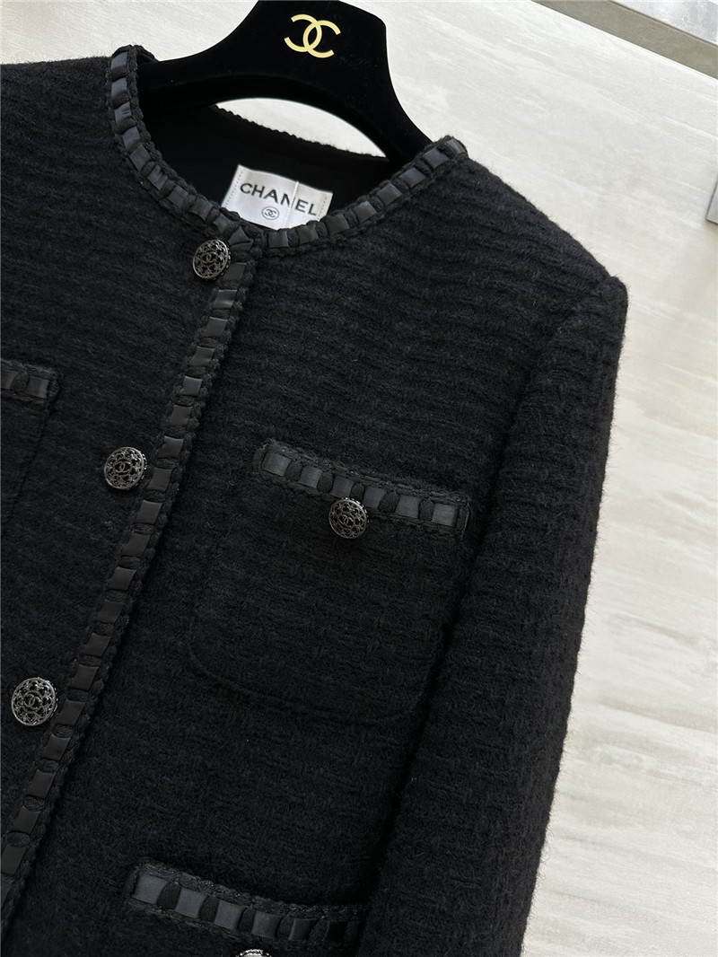 Ch**el wool soft tweed coat