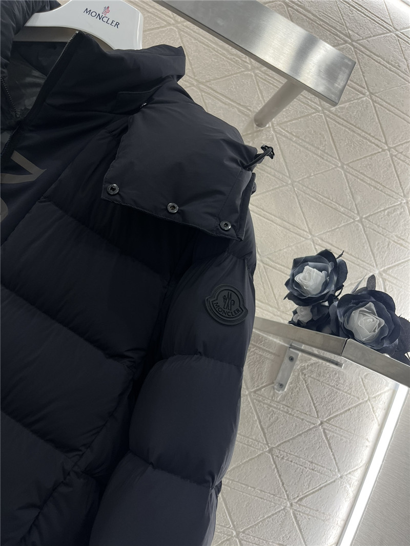 Moncler lettering down jacket