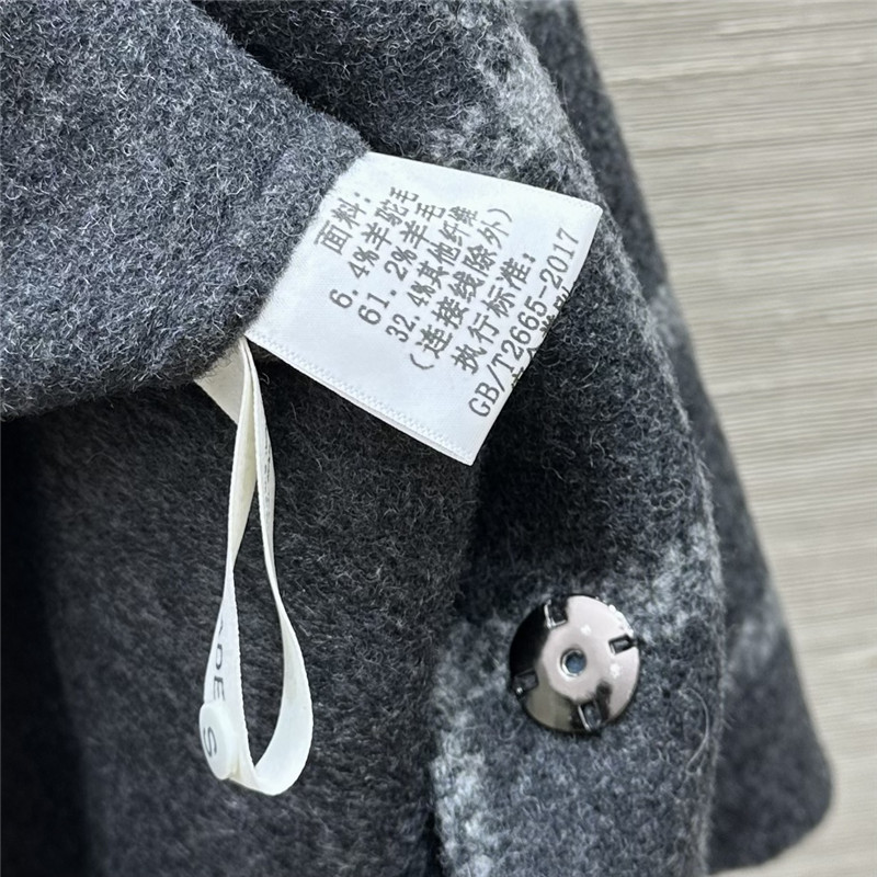 jil sander check coat