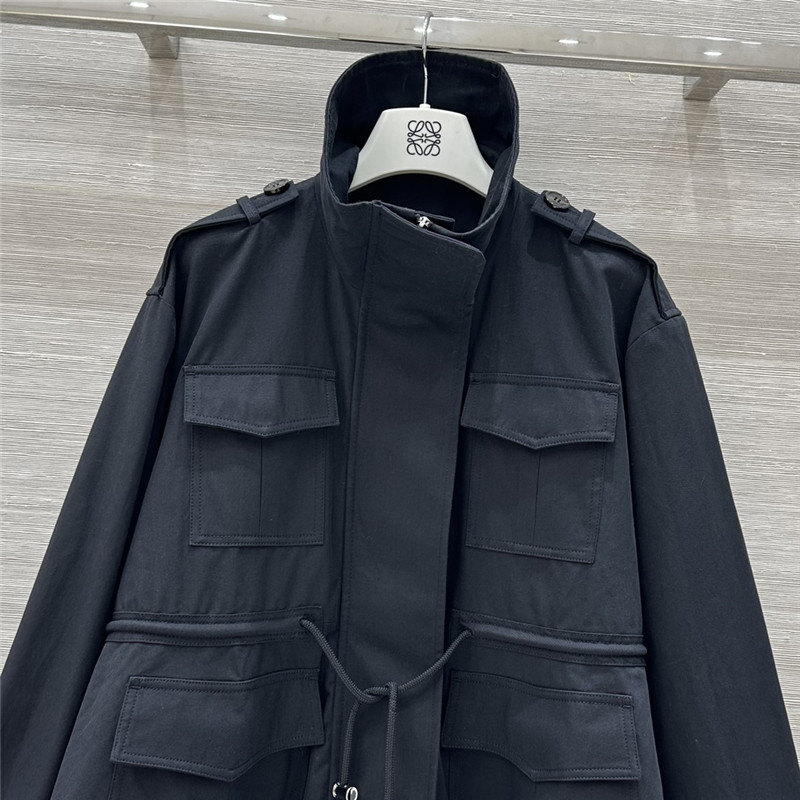 L0ew* mid-length casual coat