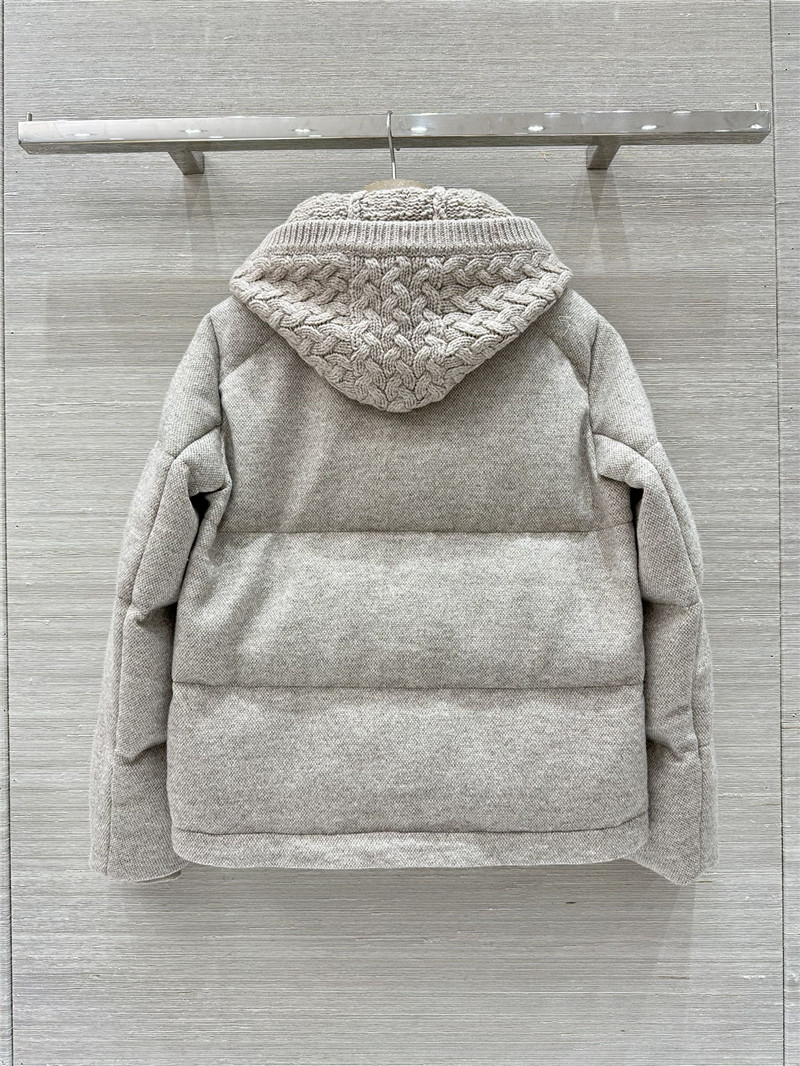 L0r0 P1ana wool and cashmere down jacket