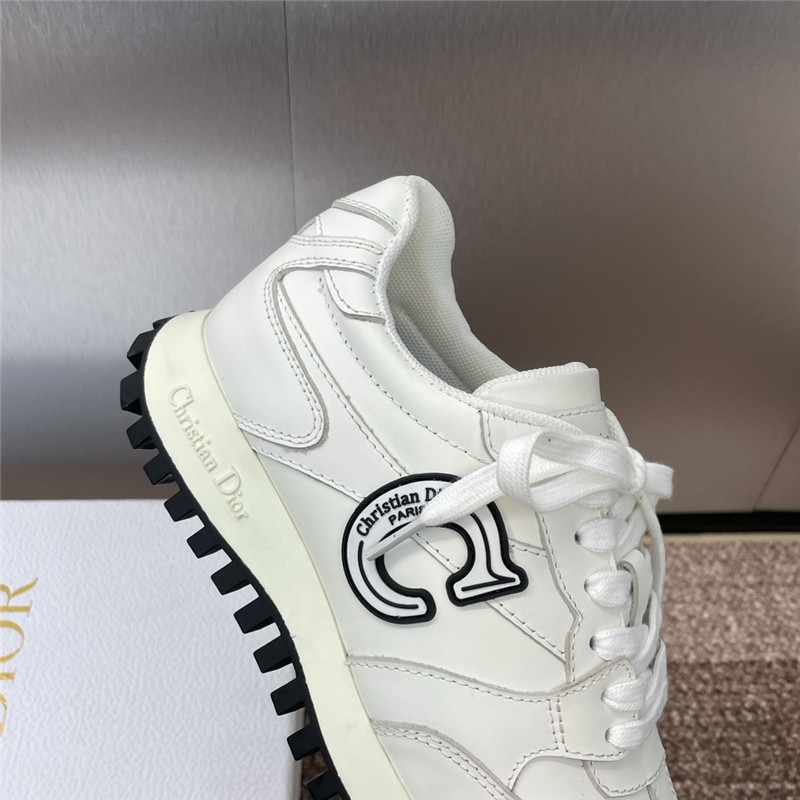 D10r white leather c’est sneakers