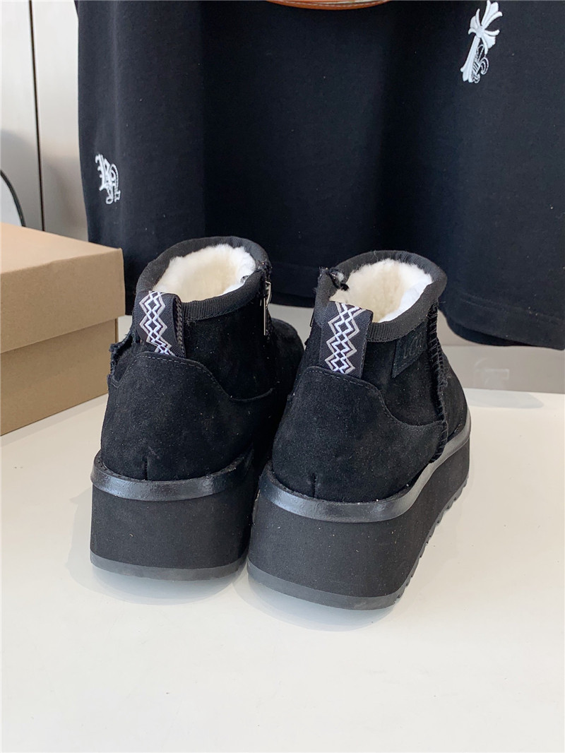 UGG Ultra Mini Platform Boots in Black