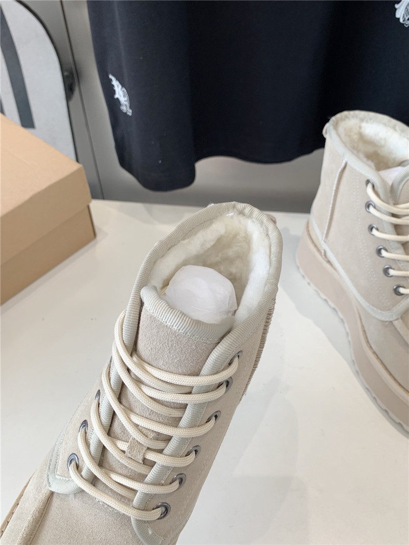 UGG Beige Neumel High Moc Boots