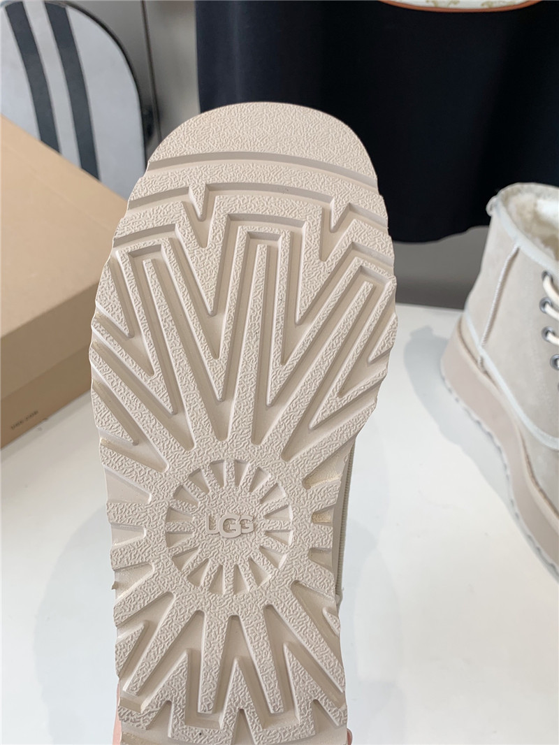 UGG Beige Neumel High Moc Boots