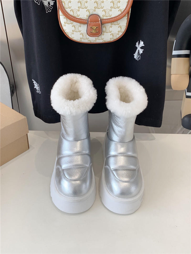 UGG Silver Snow Boots