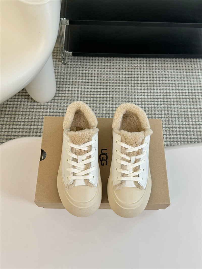 UGG White Platform Sneakers for Women