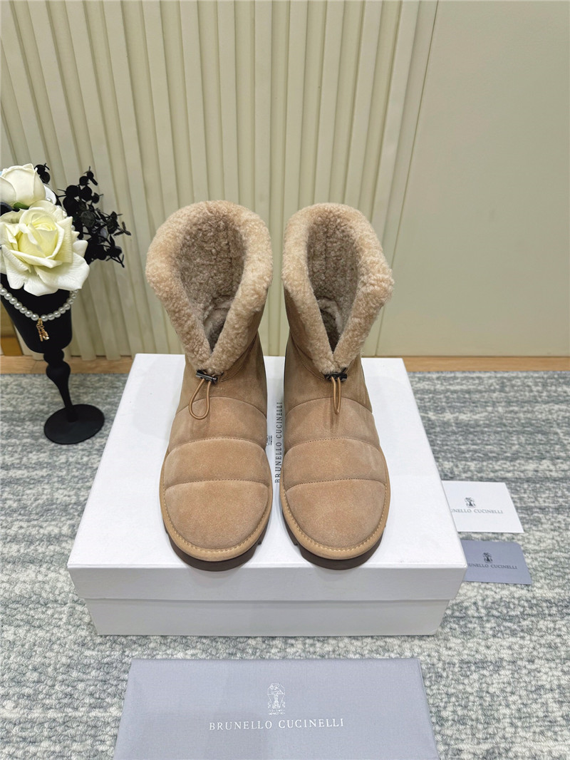 BC Suede Leather Snow Boots