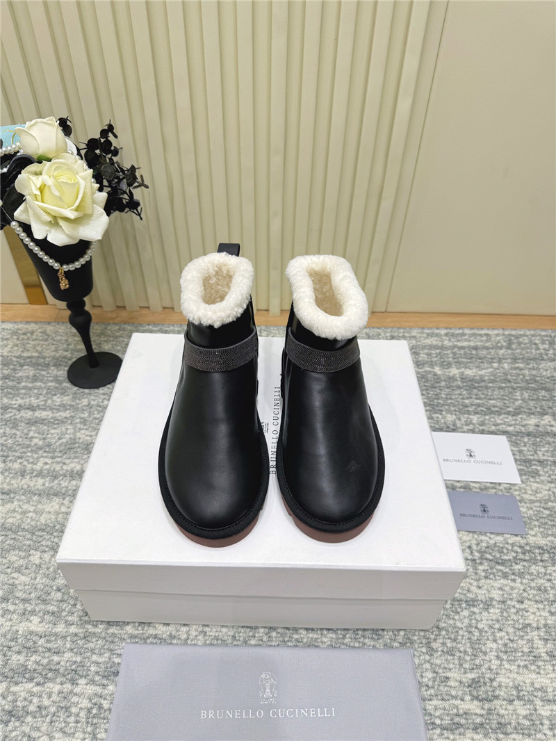 BC Black Embellished Suede Boots for Women