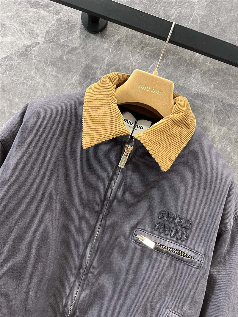 M1um1u denim jacket