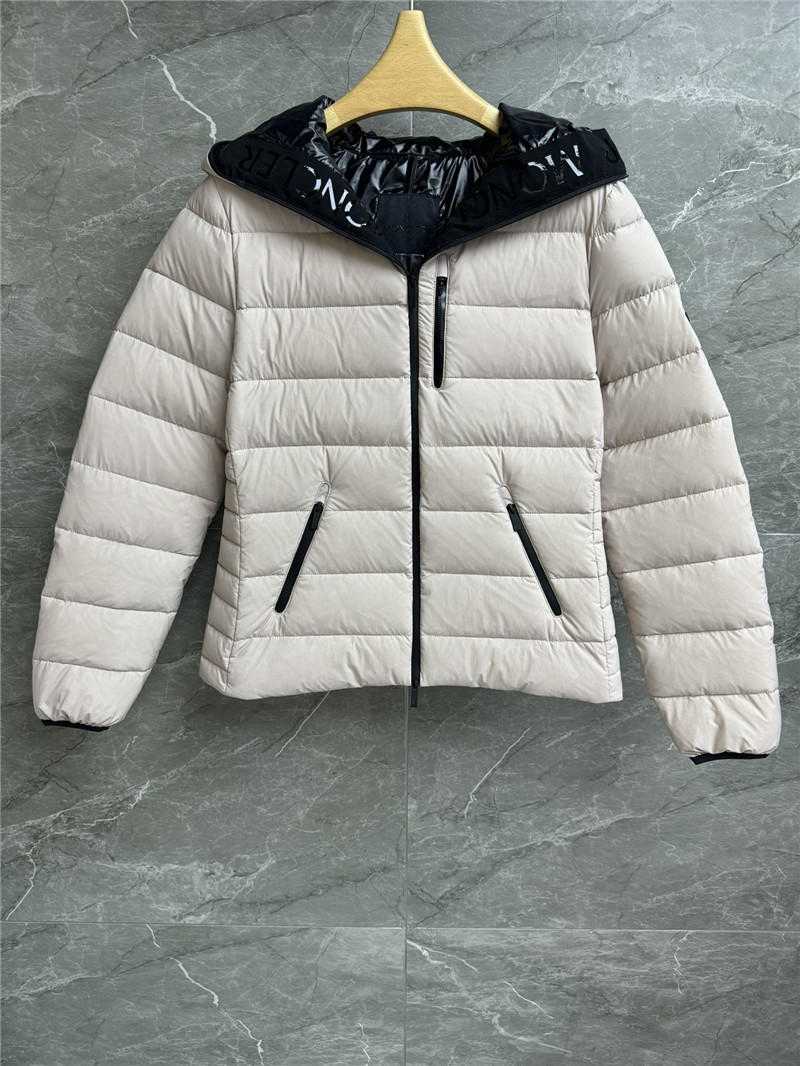 Moncler slim fit down jacket