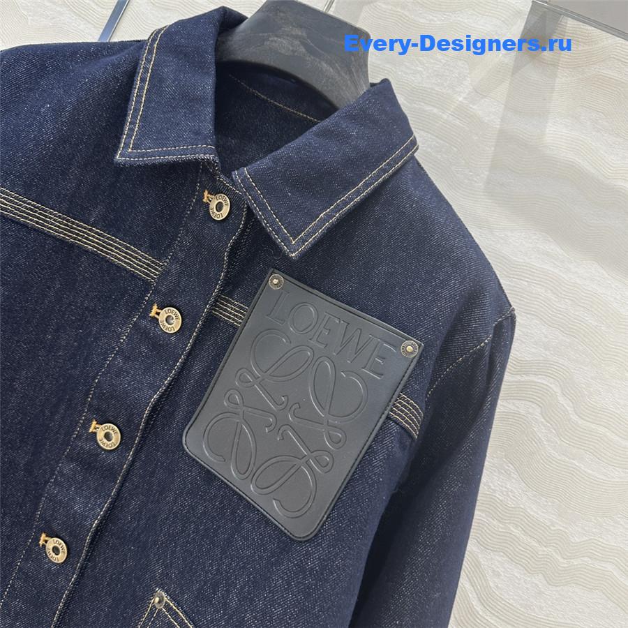 L0ew* denim jacket