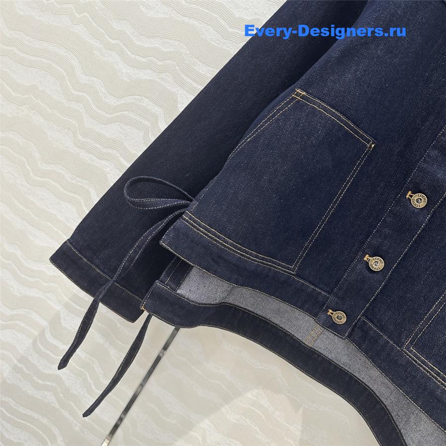 L0ew* denim jacket