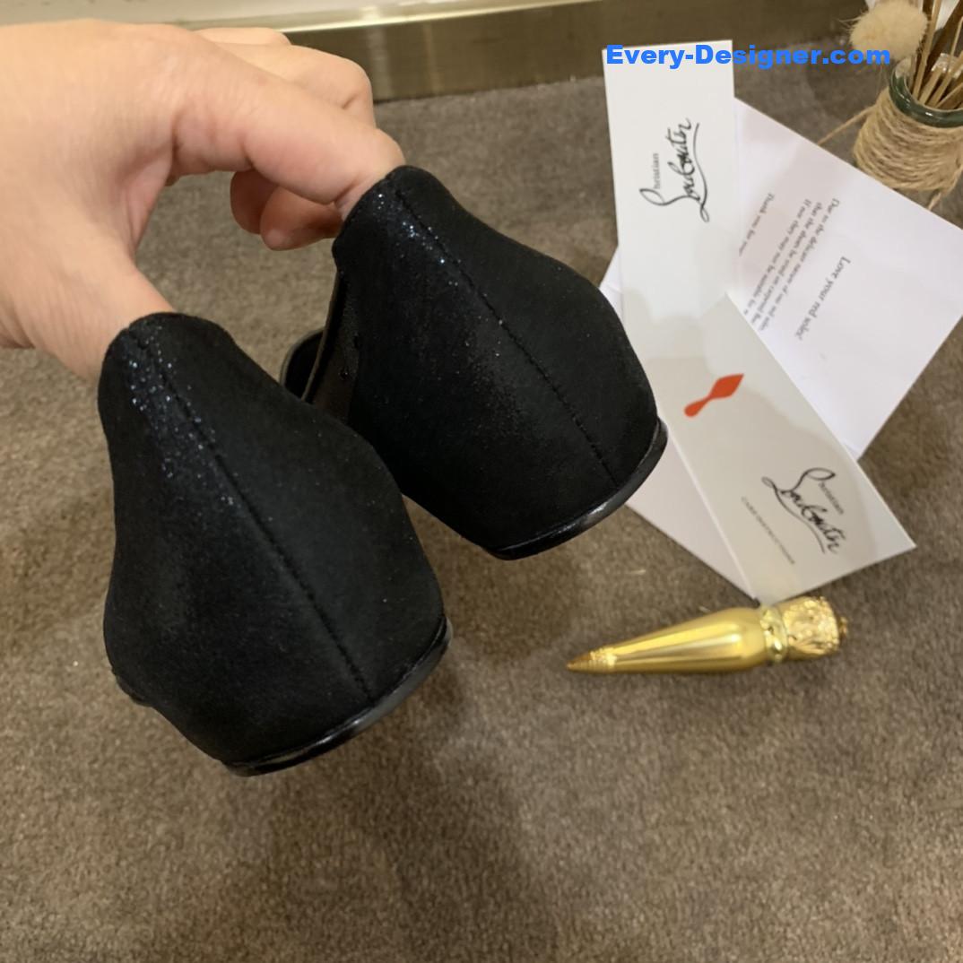 Chr1st1an louboutin rhinestone mesh pumps