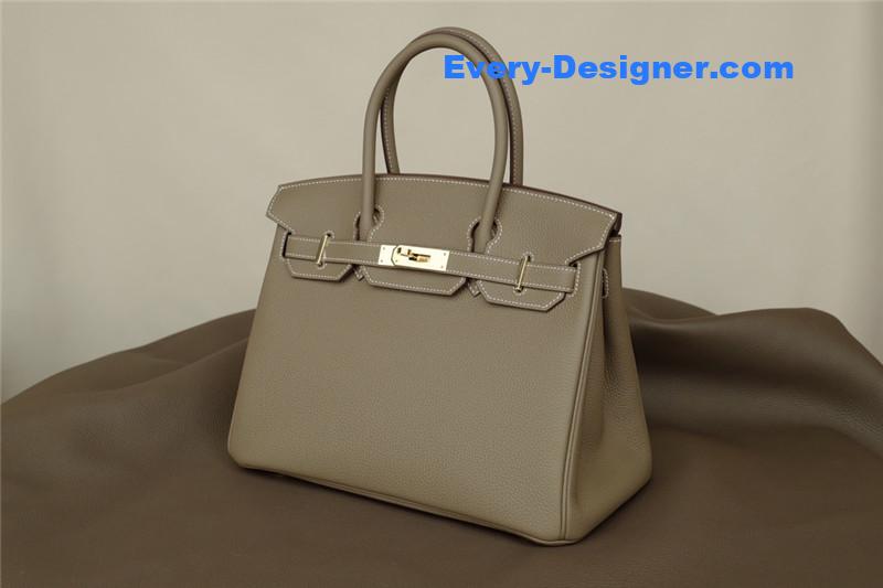 H**me5 birkin 30cm togo leather with gold hardware