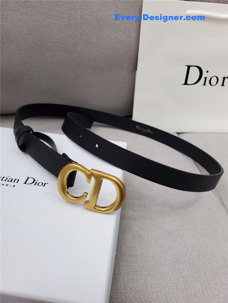 D10r cd black leather belt