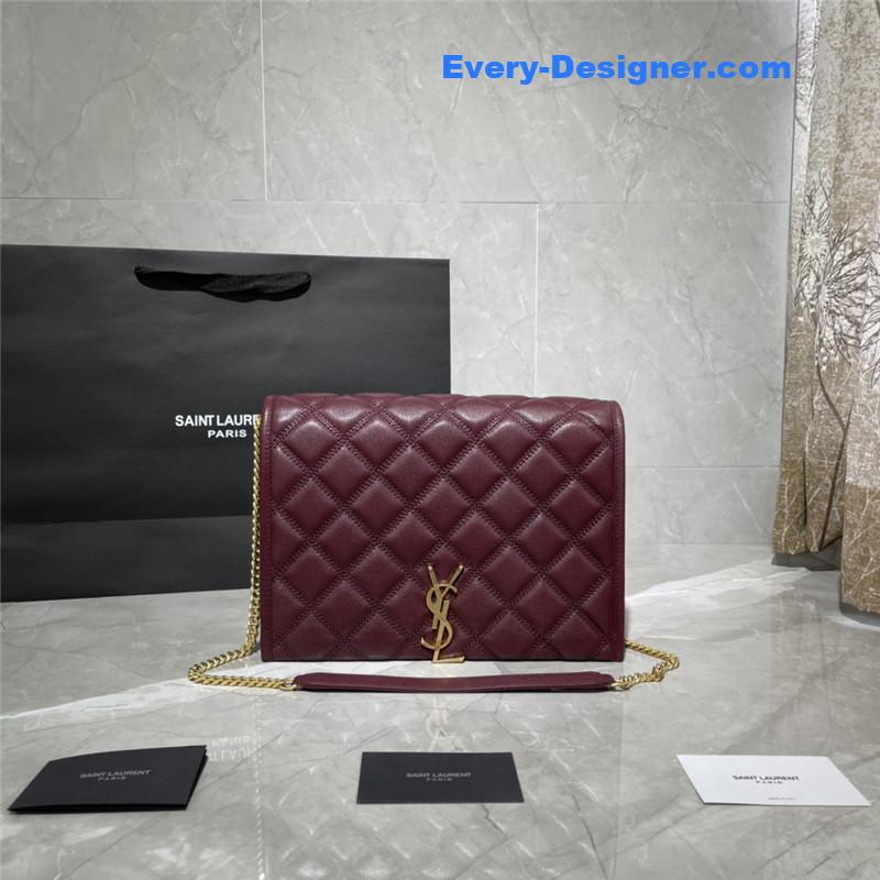 Y51 becky sheepskin chain bag