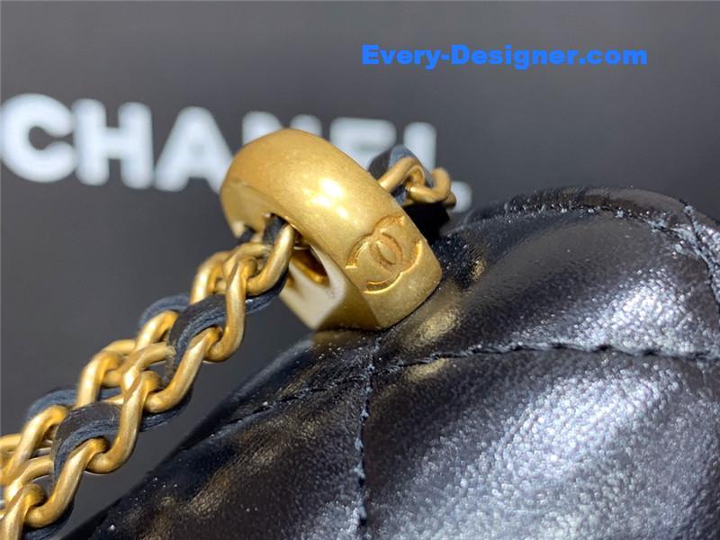 Ch**el gold beads mobile phone bag