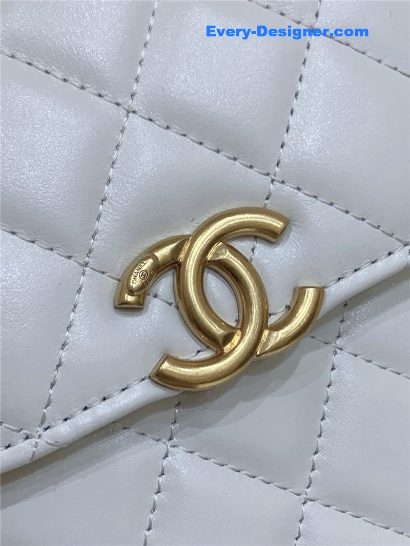 Ch**el gold beads mobile phone bag