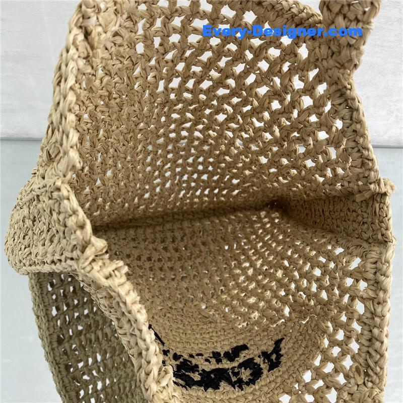 Pra*a straw tote bag