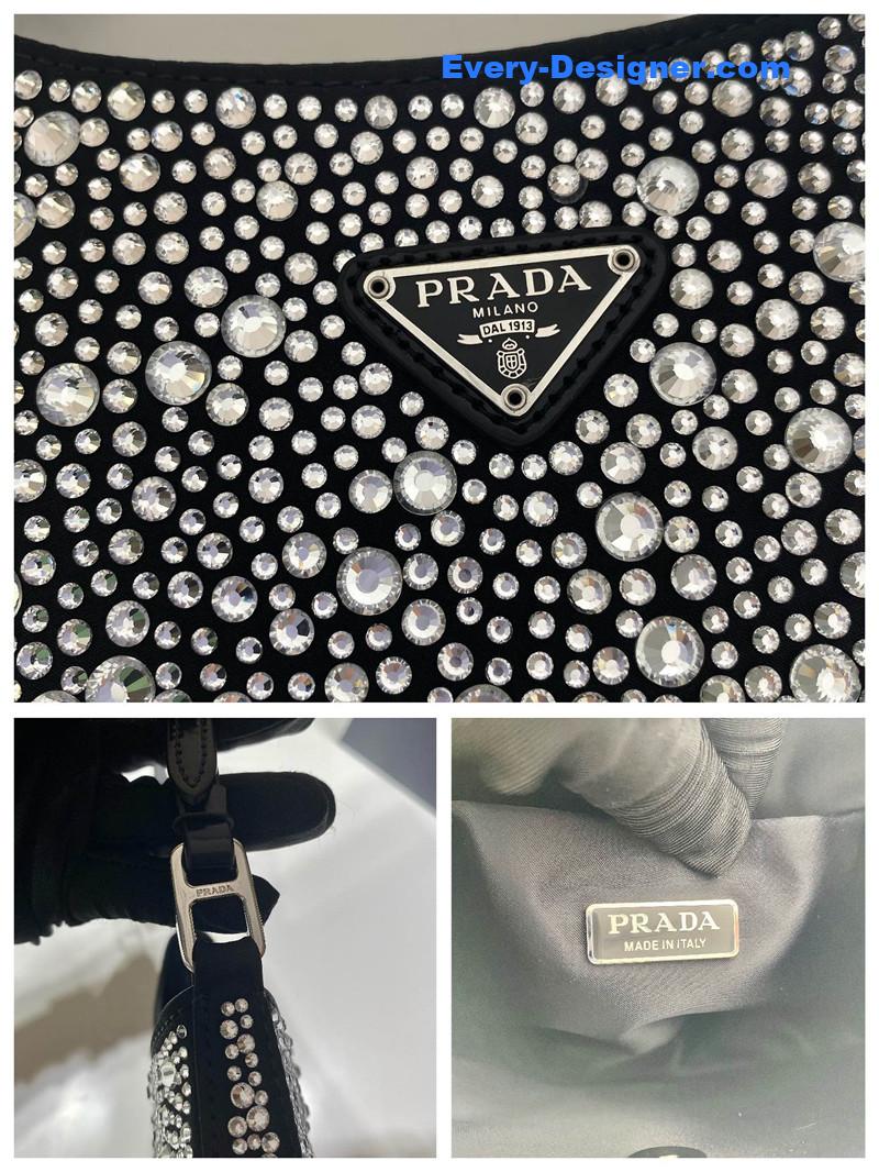 Pra*a cleo crystal shoulder bag