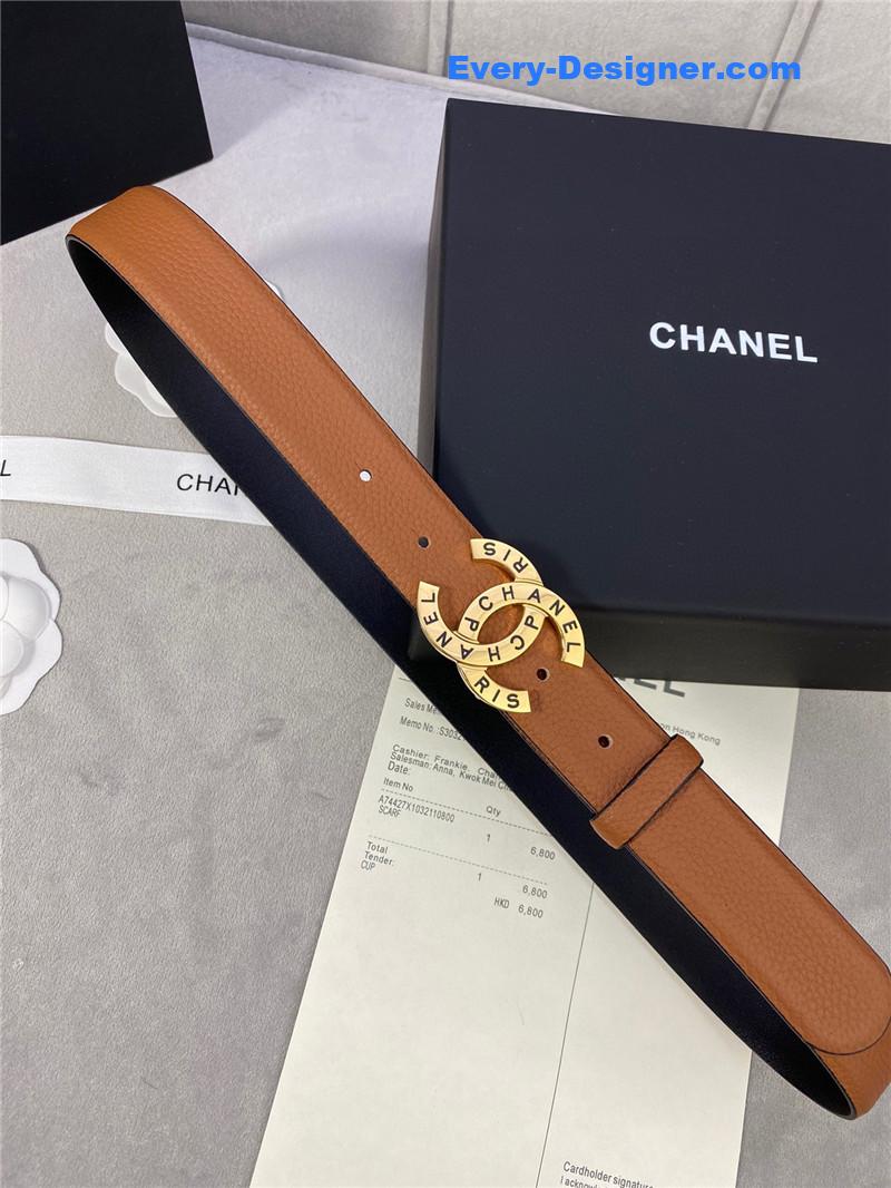 Ch**el logo classic belt