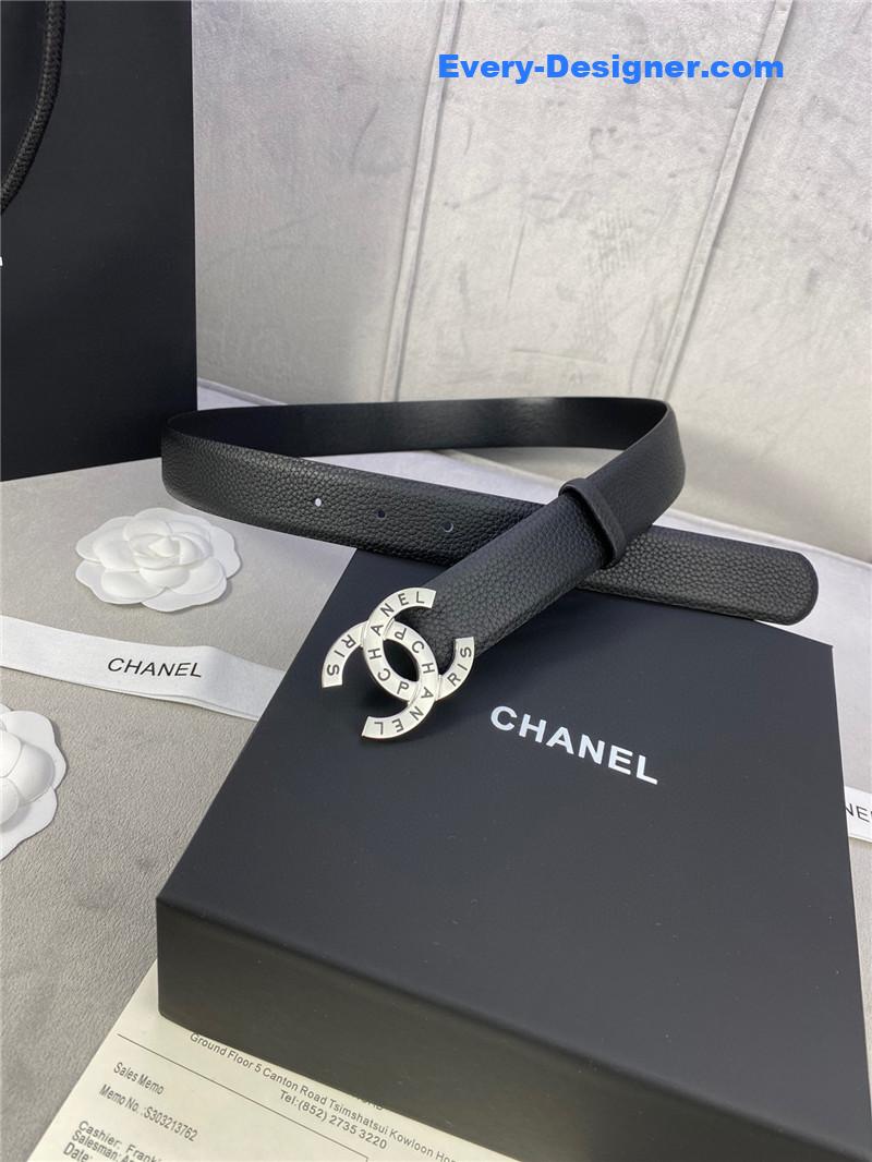 Ch**el logo classic belt